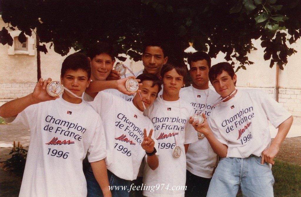 Feeling974.com - Cilaos - Champions de France UNSS Gym 1996